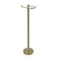 Satin Brass Free Standing Toilet Tissue Stand V713