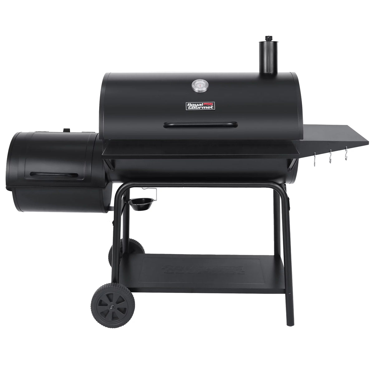 36 Charcoal Barrel Grill with Offset Smoker I3032