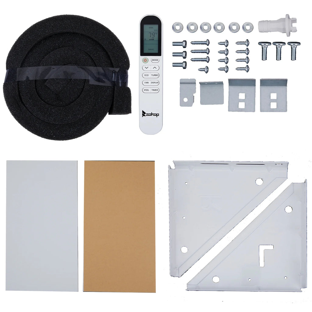 8000 BTU Heat And Cool Window Air Conditioner K10872