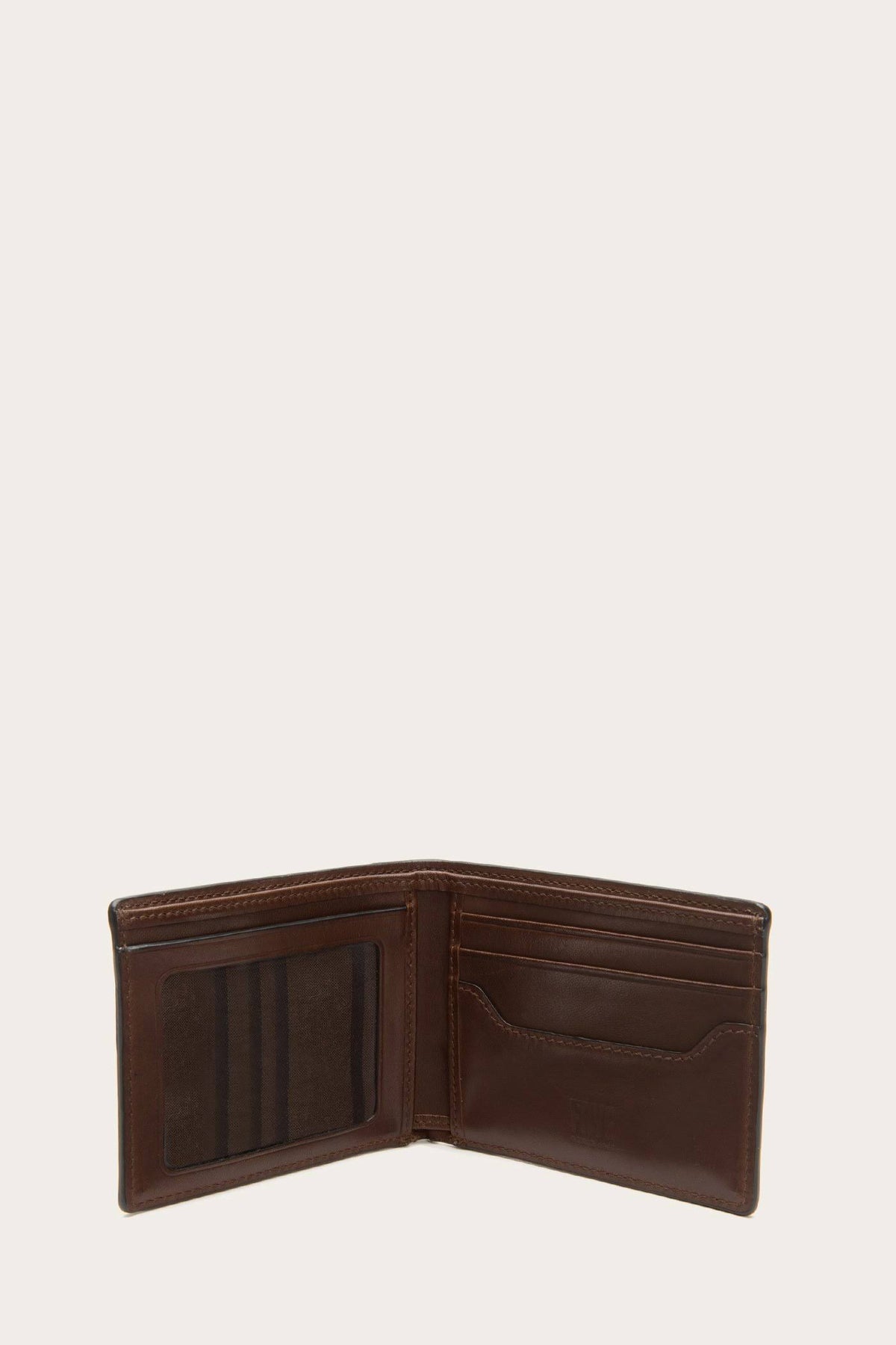 Dark Brown Leather ID Billfold T992395