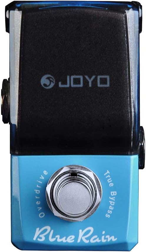 Blue Rain Overdrive Mini Pedal for Electric Guitar, True Bypass, Pack of 2 R7125