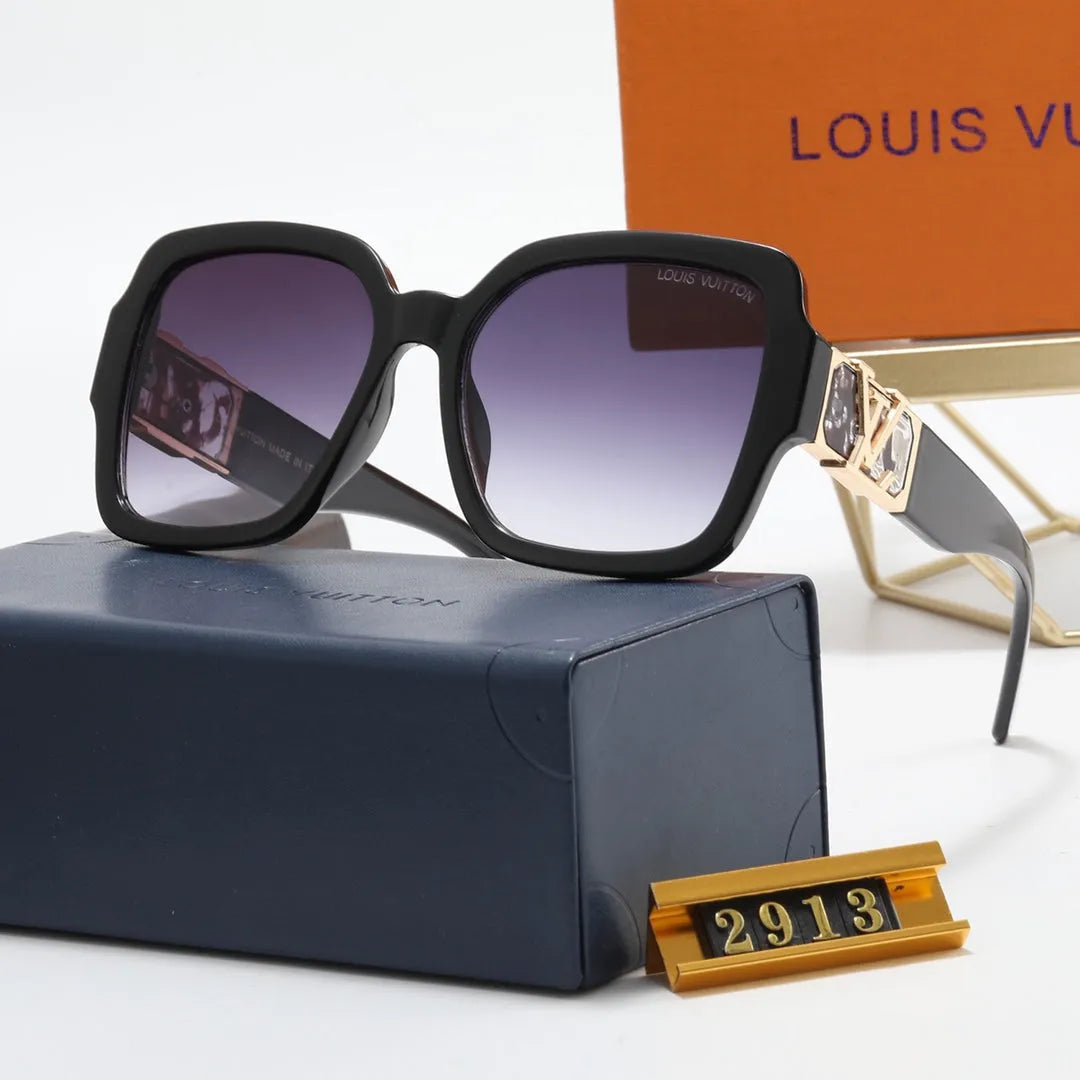 Oval Polarized Sunglasses D4443