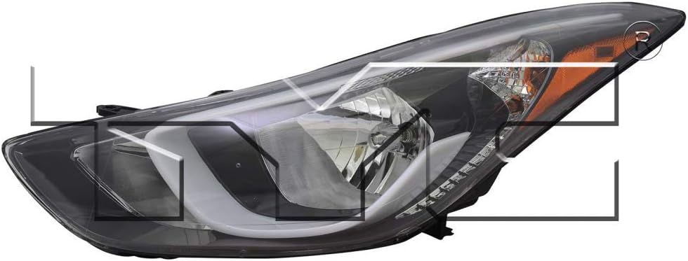 Driver Side Headlight for Hyundai Elantra 2014 2015 2016 Q78723