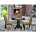 3 Piece Solid Wood Dining Table and Chairs P97000