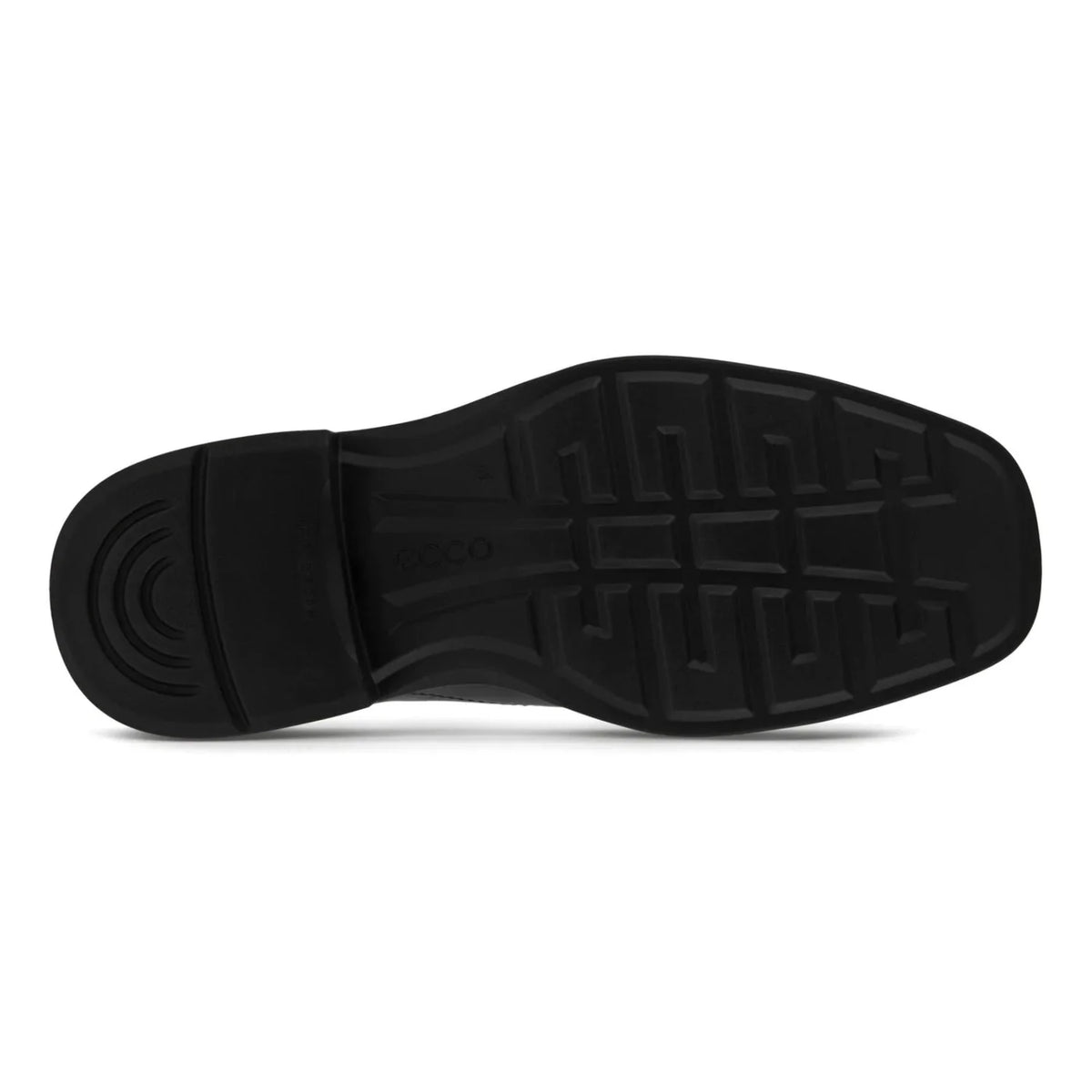 Black Leather Slip-on K519