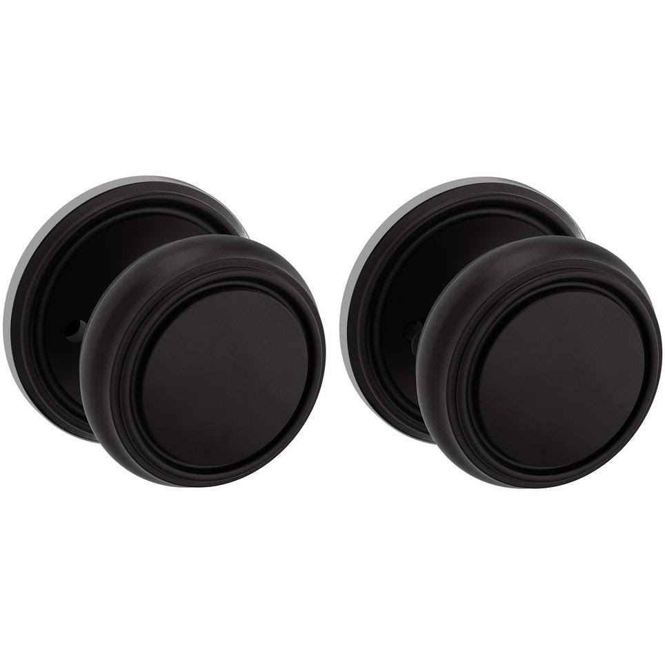 Satin Nickel Privacy Knob Set Z700465