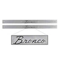 Door Sill Plates with Bronco Logo Billet Aluminum Pair Q258873