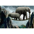 Animal TRACKS Graphic Art J835