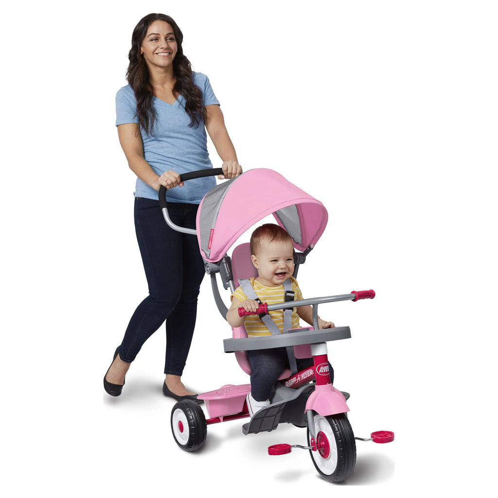 4-in-1 Pink Trike E6182