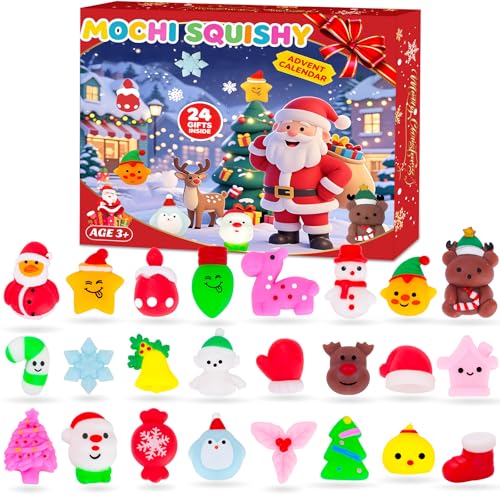 24 Stress Balls Christmas Advent Calendar H386