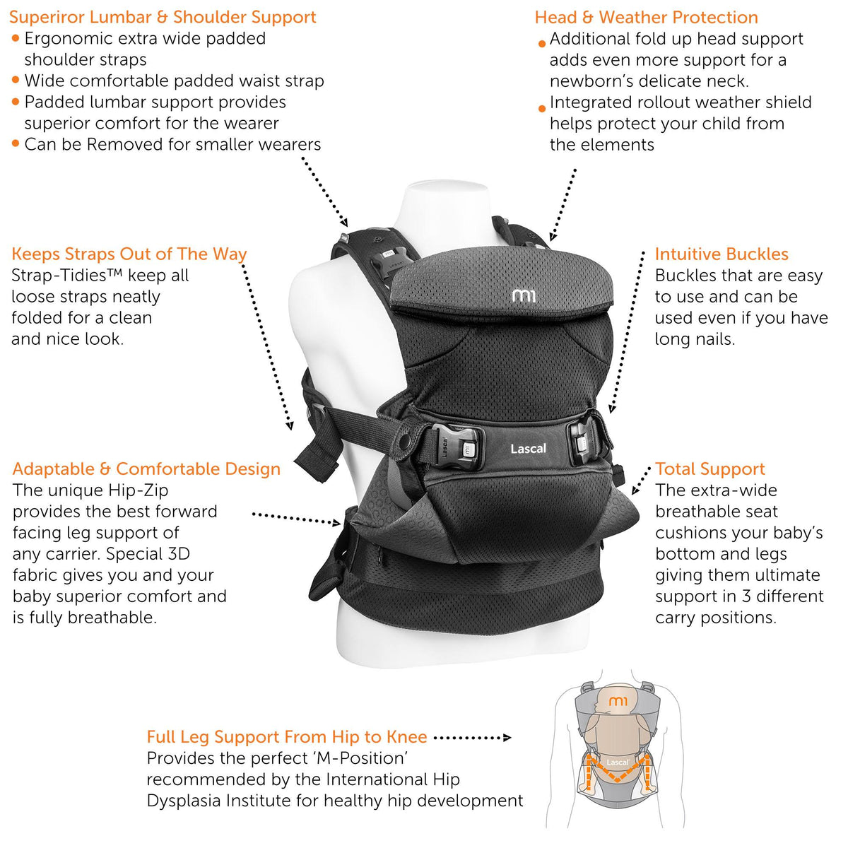 Blue Baby Carrier Q4088