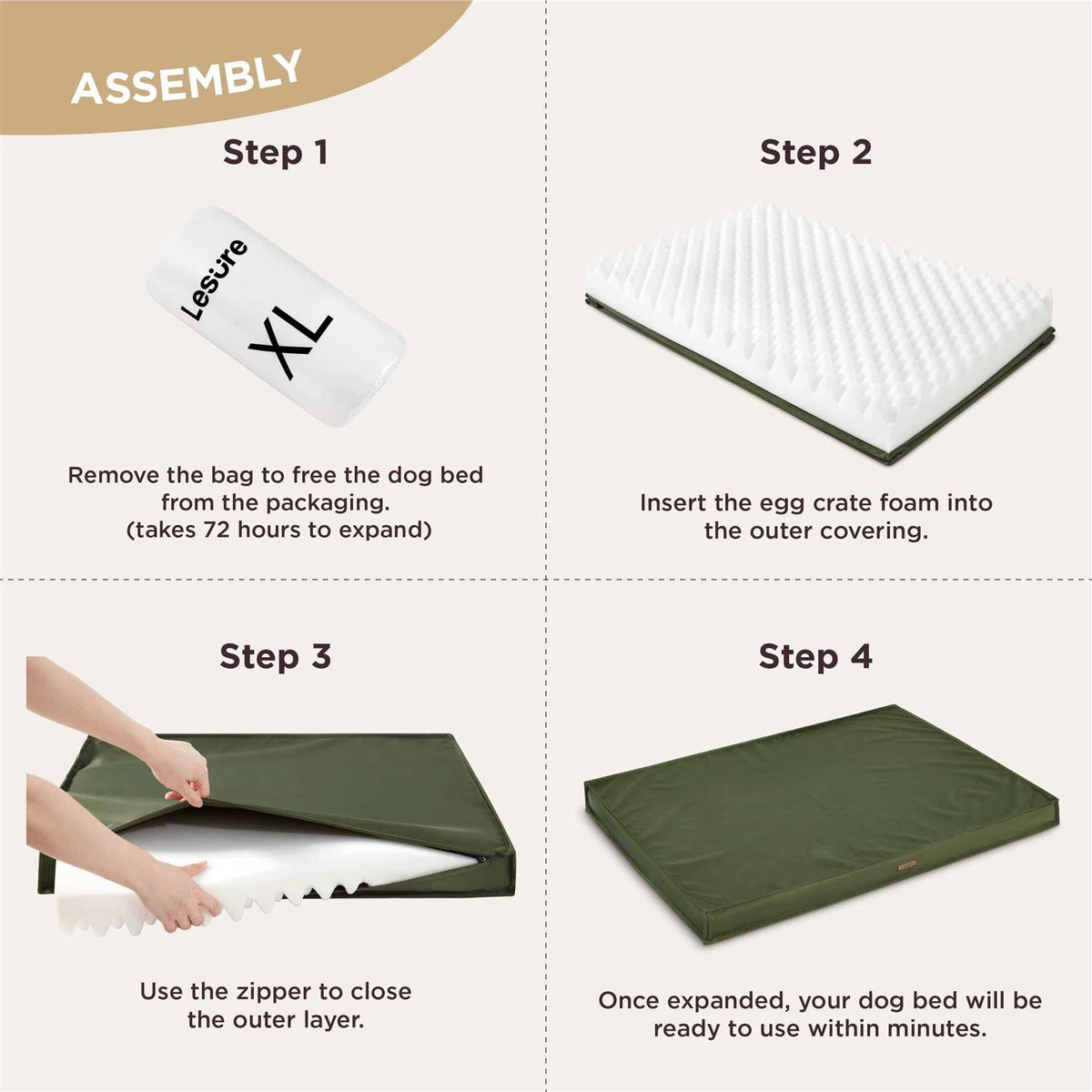 Waterproof Oxford Fabric Dog Bed H991