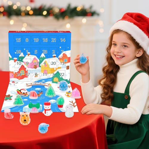 24 Stress Balls Christmas Advent Calendar H386