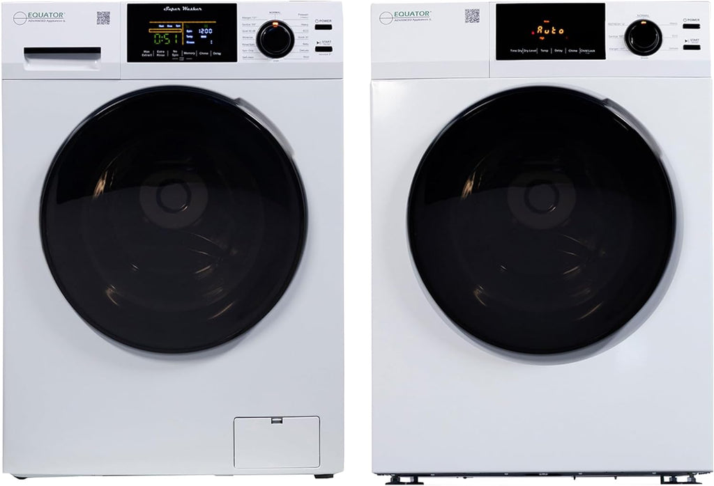 Digital Washer 1.9cf 110V + Vented Dryer 4cf 110V M4729