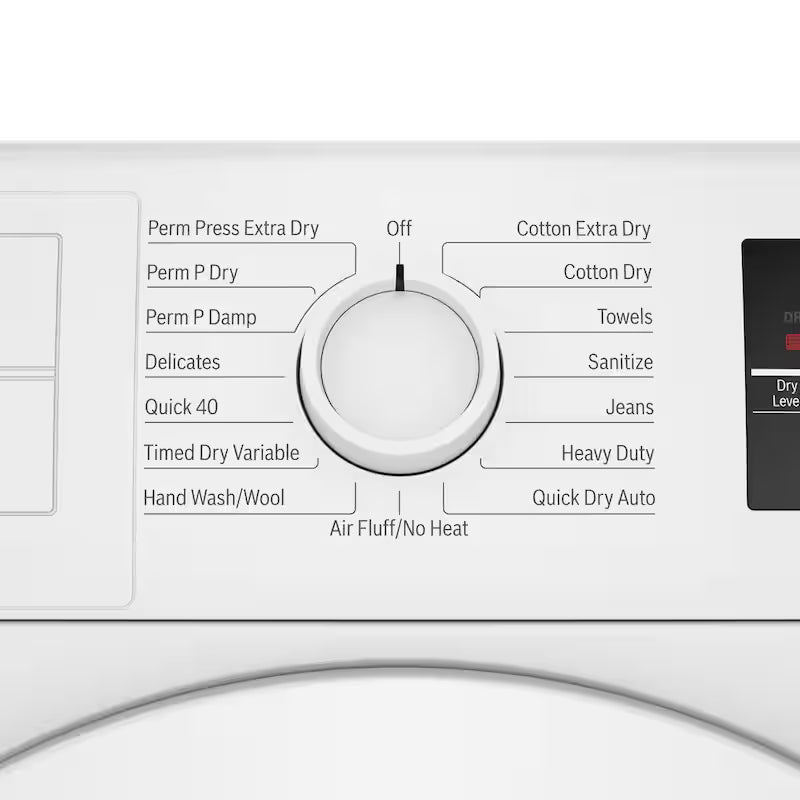 White 4 cu. ft. Electric Ventless Compact Dryer T954992
