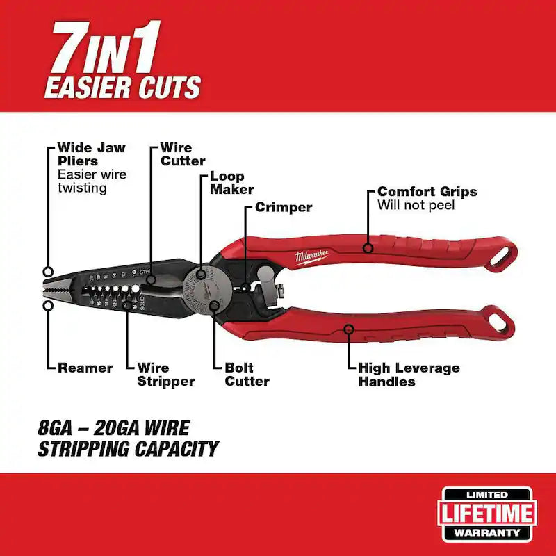 7-in-1 Combination Pliers H865