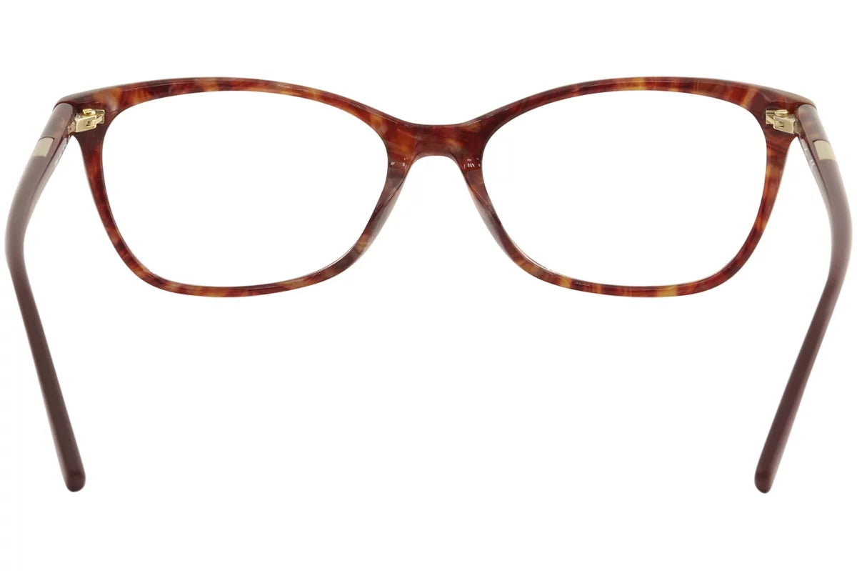 Women's Striped Red Optical Eyeglasses 54mm E235915