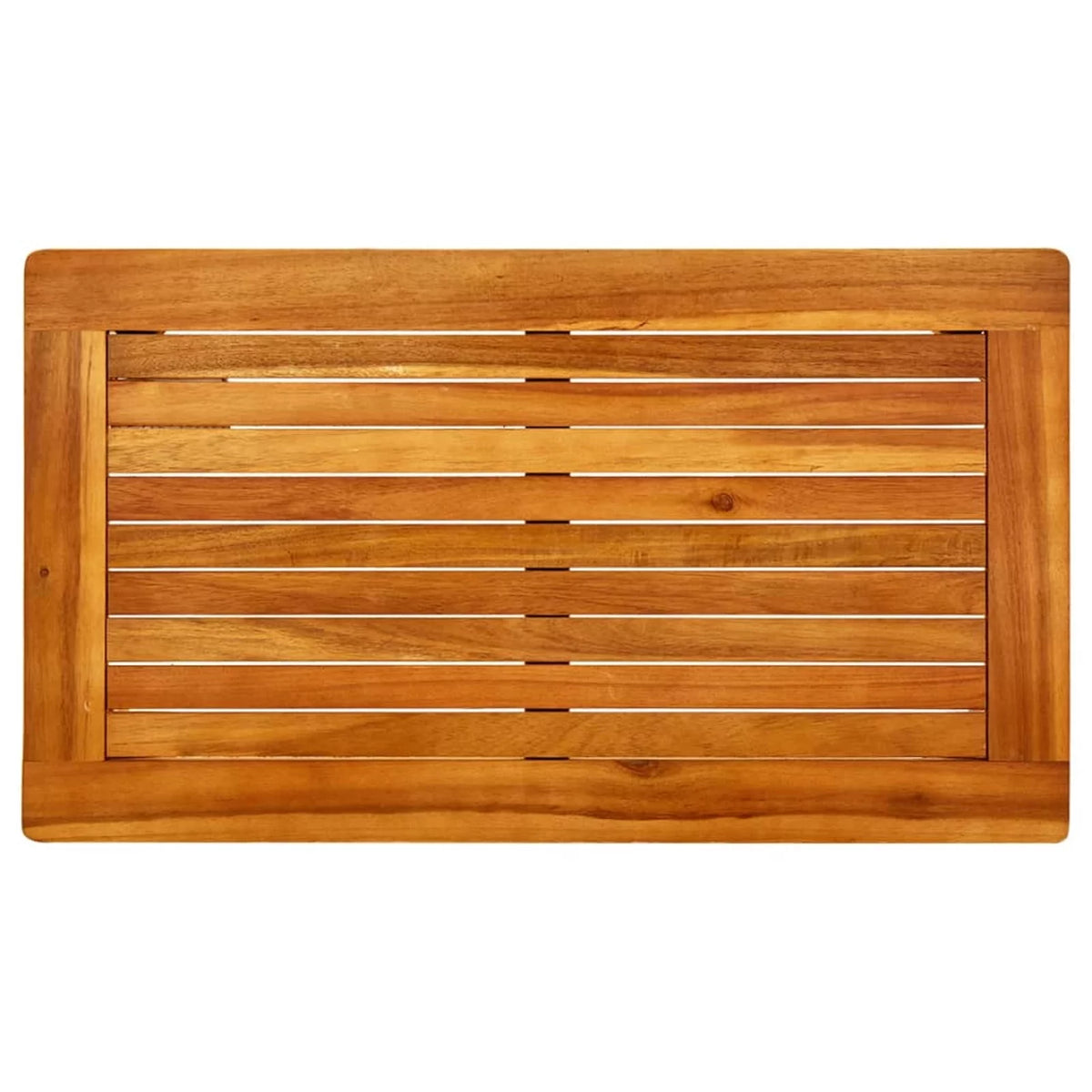 Acacia Wood Slatted Coffee Table W76956