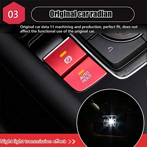 Aluminum Multi-Media Control Button Cover Decal Trim 4 pieces/set (blue) C481