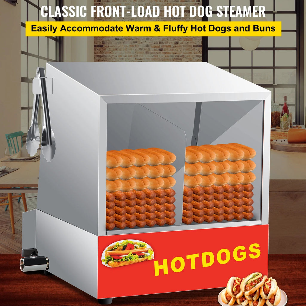36L Stainless Steel Hot Dog Steamer O43049
