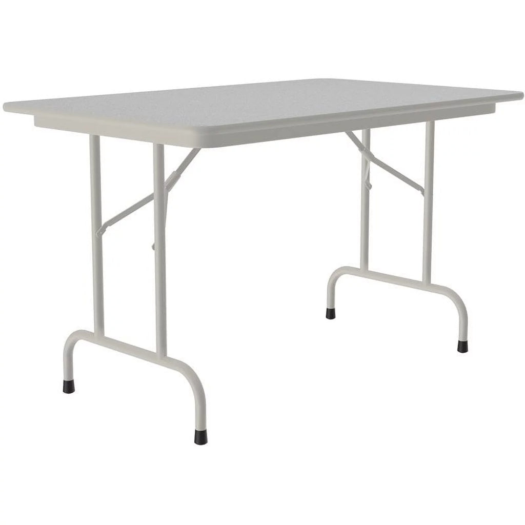 30"W x 48"D Metal & Wood Folding Table S8064