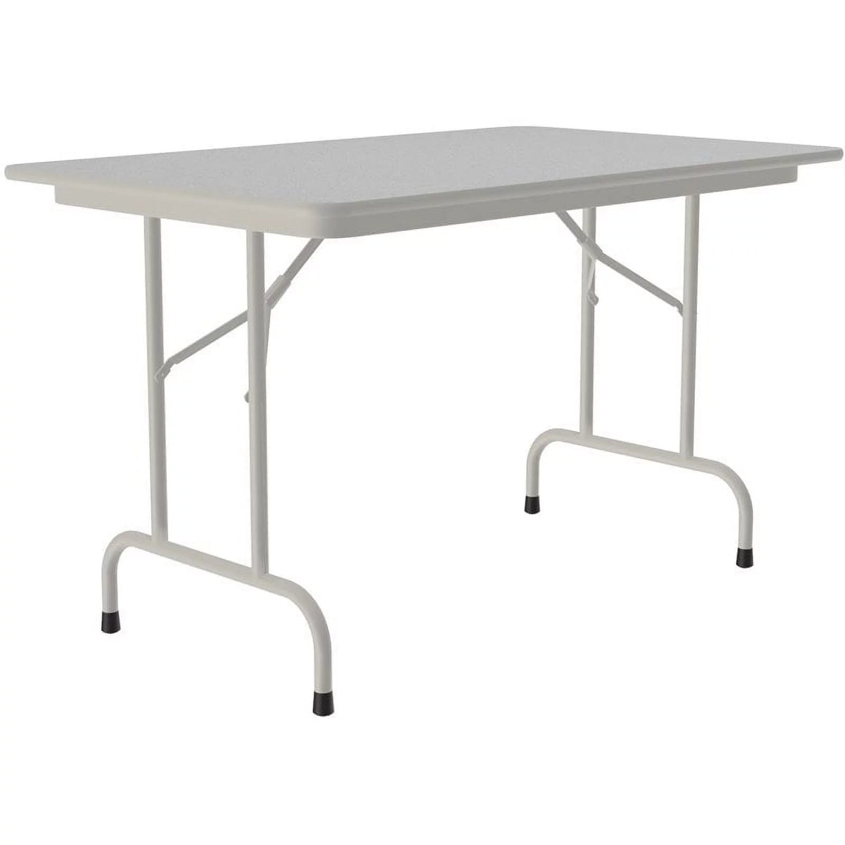 30"W x 48"D Metal & Wood Folding Table S8064
