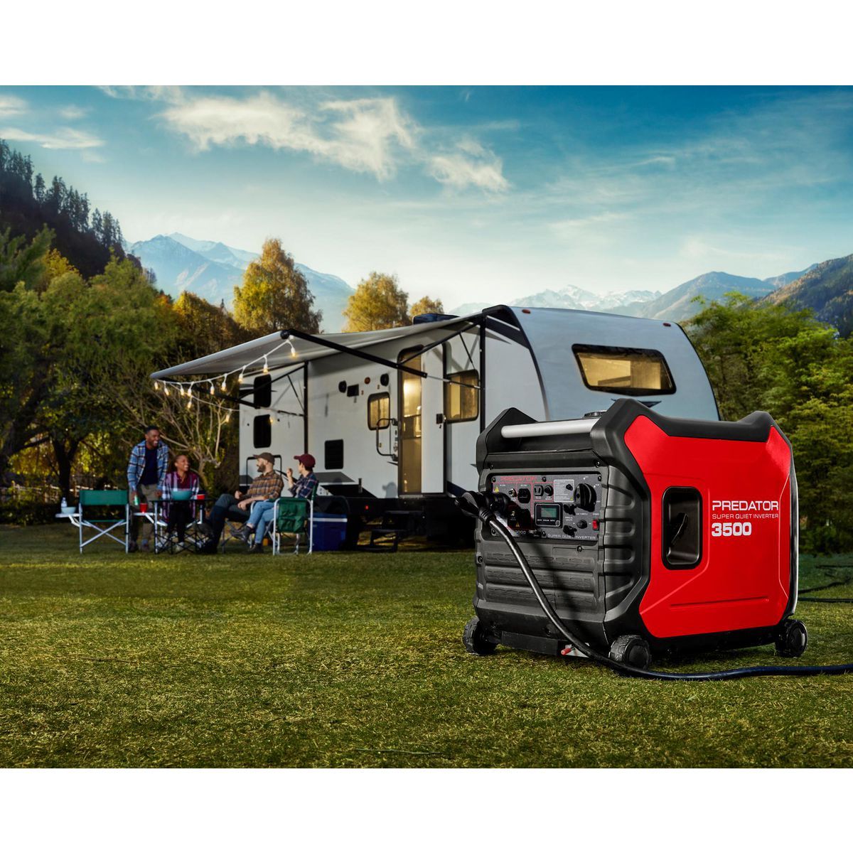 3500 Watt Super Quiet Inverter Generator O734